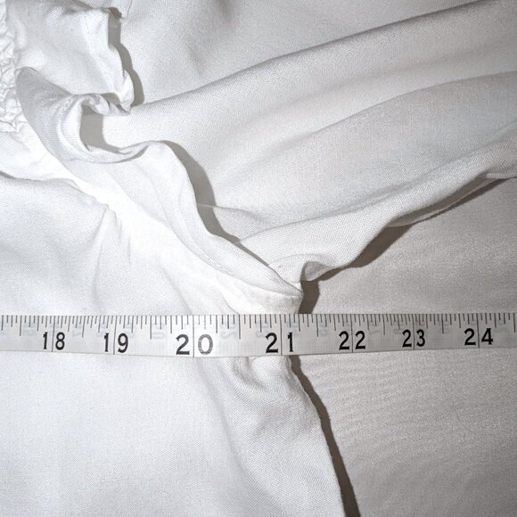 Cloth & Stone | Anthropologie Tencel Smocked Pullover Peasant Blouse | Medium - Picture 15 of 16